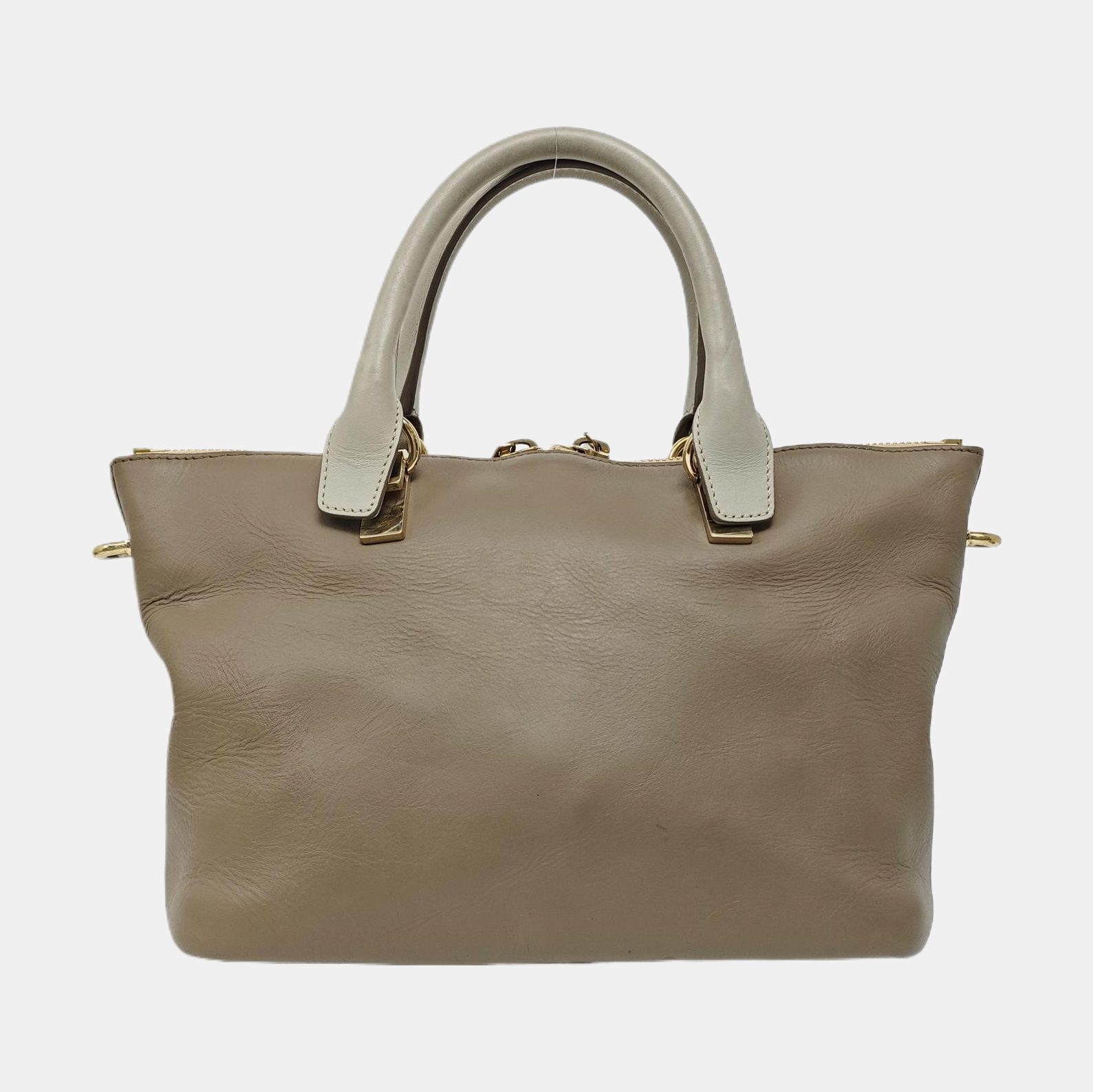 Calfskin Tote Bag Gray
