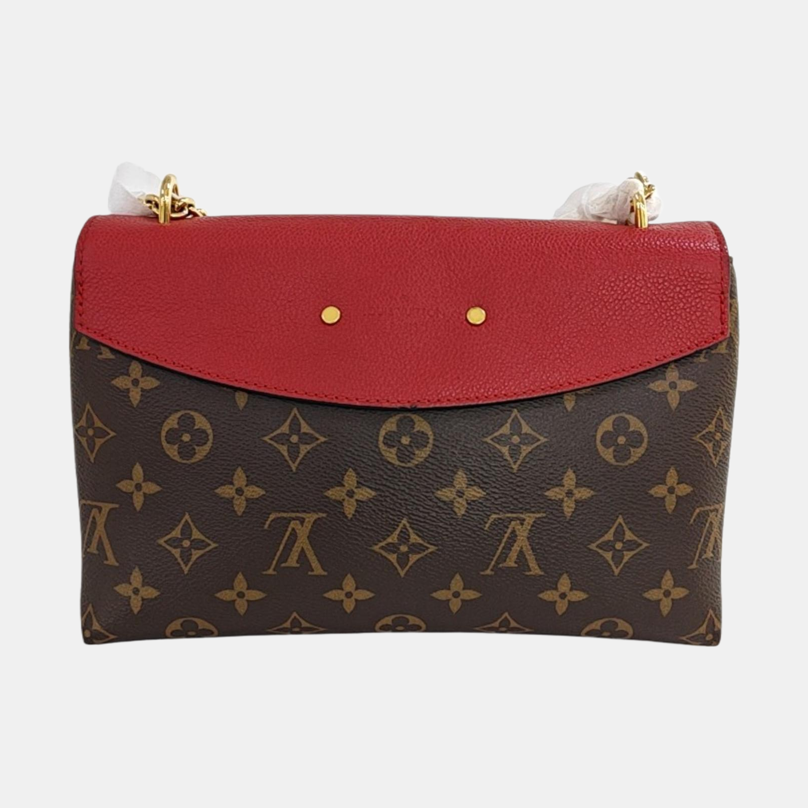 SAINT PLACIDE Monogram Coated Canvas Brown