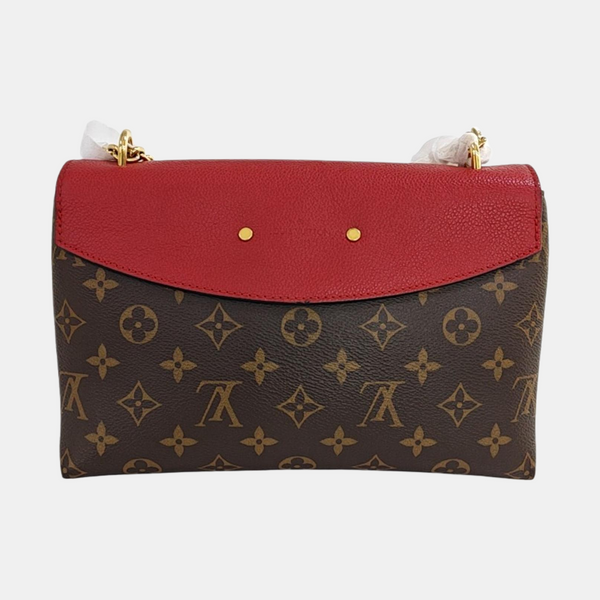 SAINT PLACIDE Monogram Coated Canvas Brown