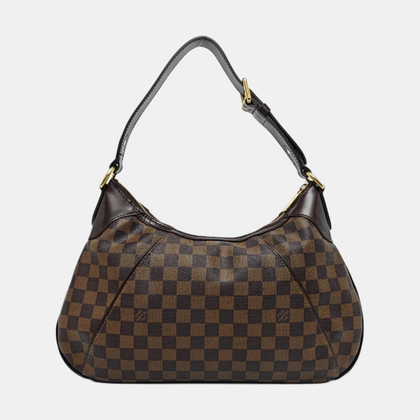 VINTAGE THAMES Damier Ebene Coated Canvas Brown