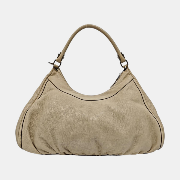 D Gold Monogram Calfskin Beige
