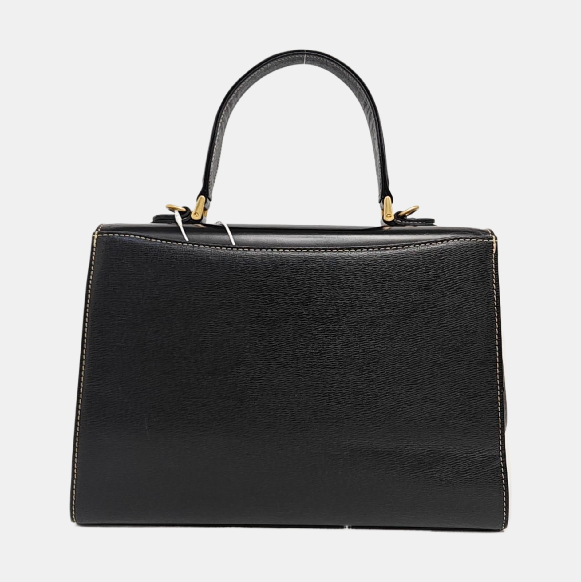 Calfskin Shoulder Bag Black