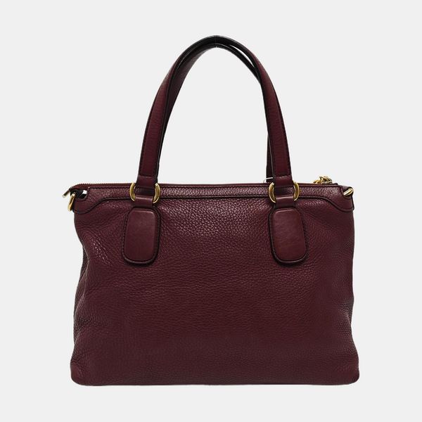Soho Small Calfskin Red