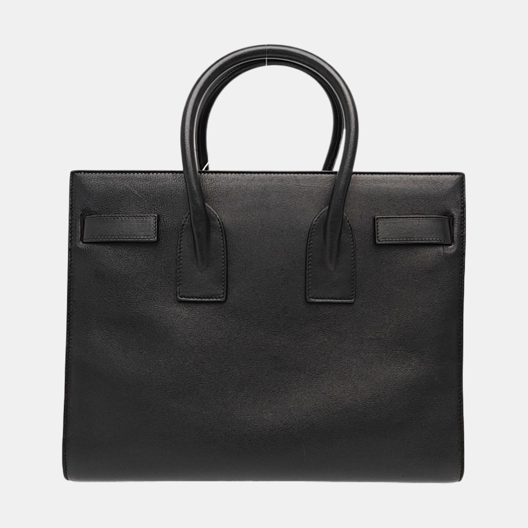SAC DE JOUR Small Calfskin Black