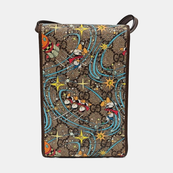 Disney X Gucci Mini Monogram Coated Canvas Beige