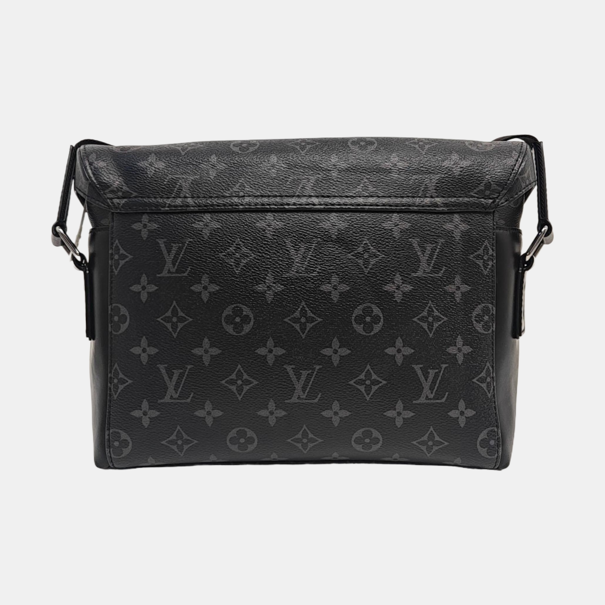 VOYAGER PM Monogram Coated Canvas Black