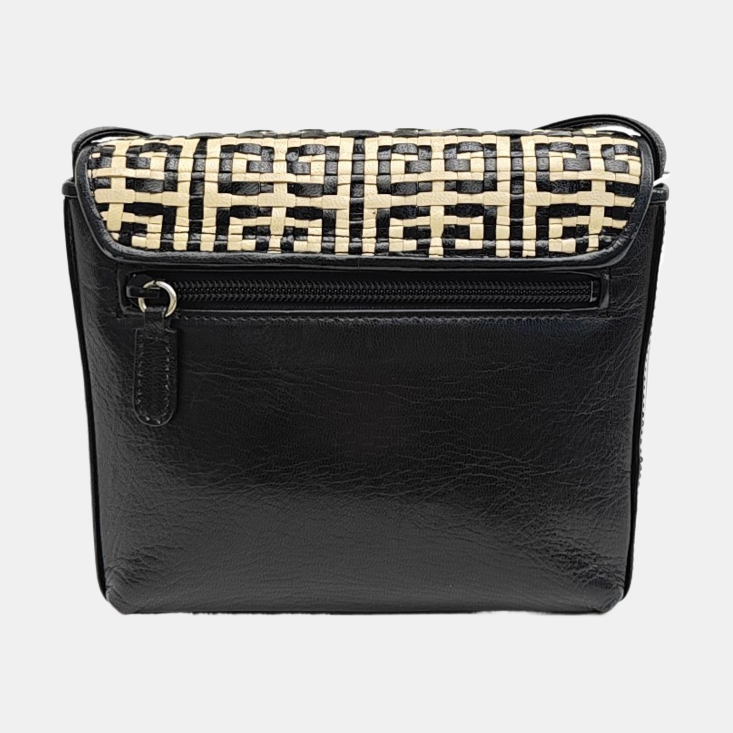 Calfskin Shoulder Bag Black