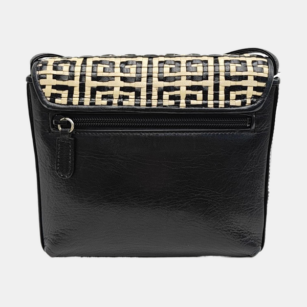 Calfskin Shoulder Bag Black