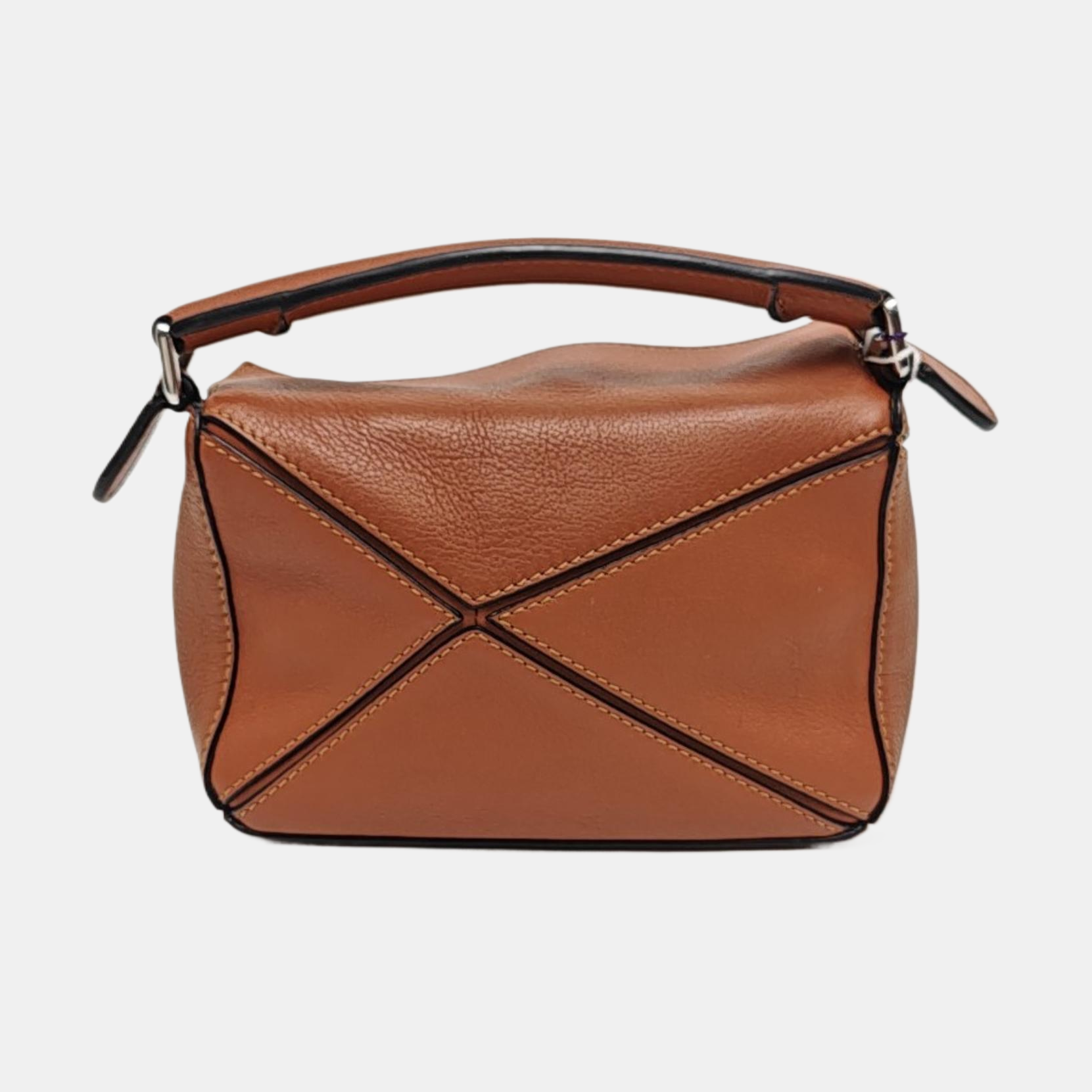 Puzzle Mini Calfskin Brown