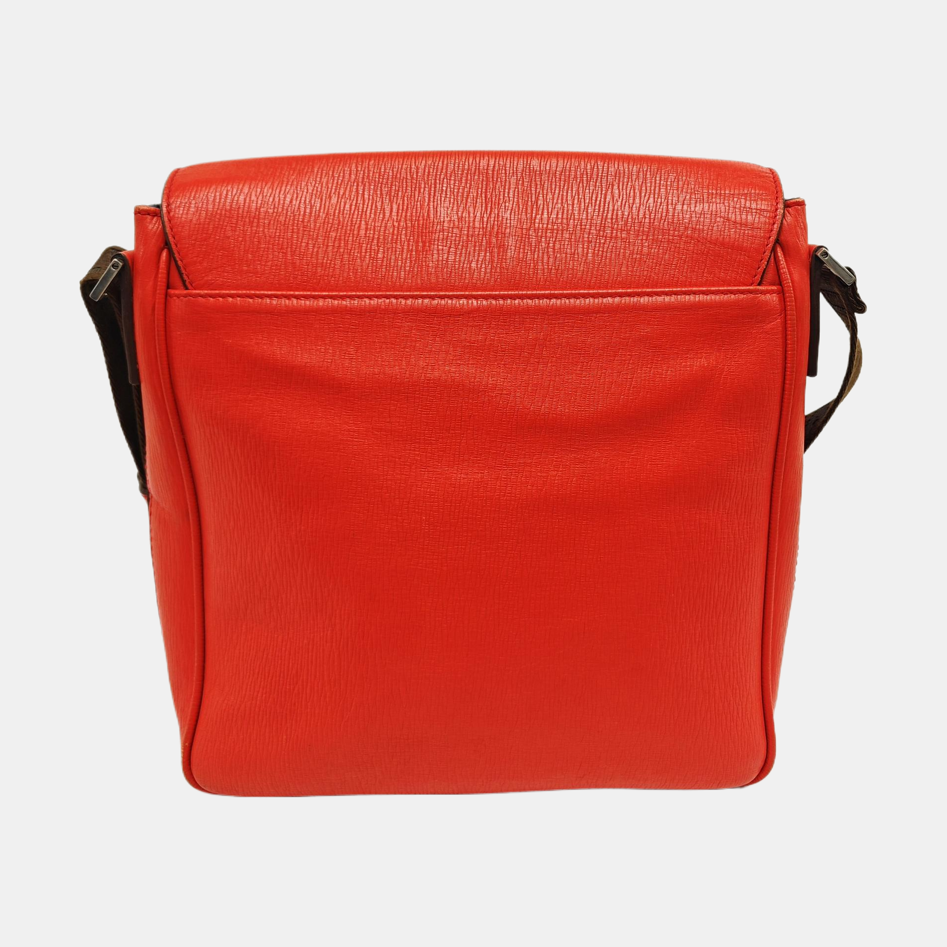 Calfskin Shoulder Bag Red
