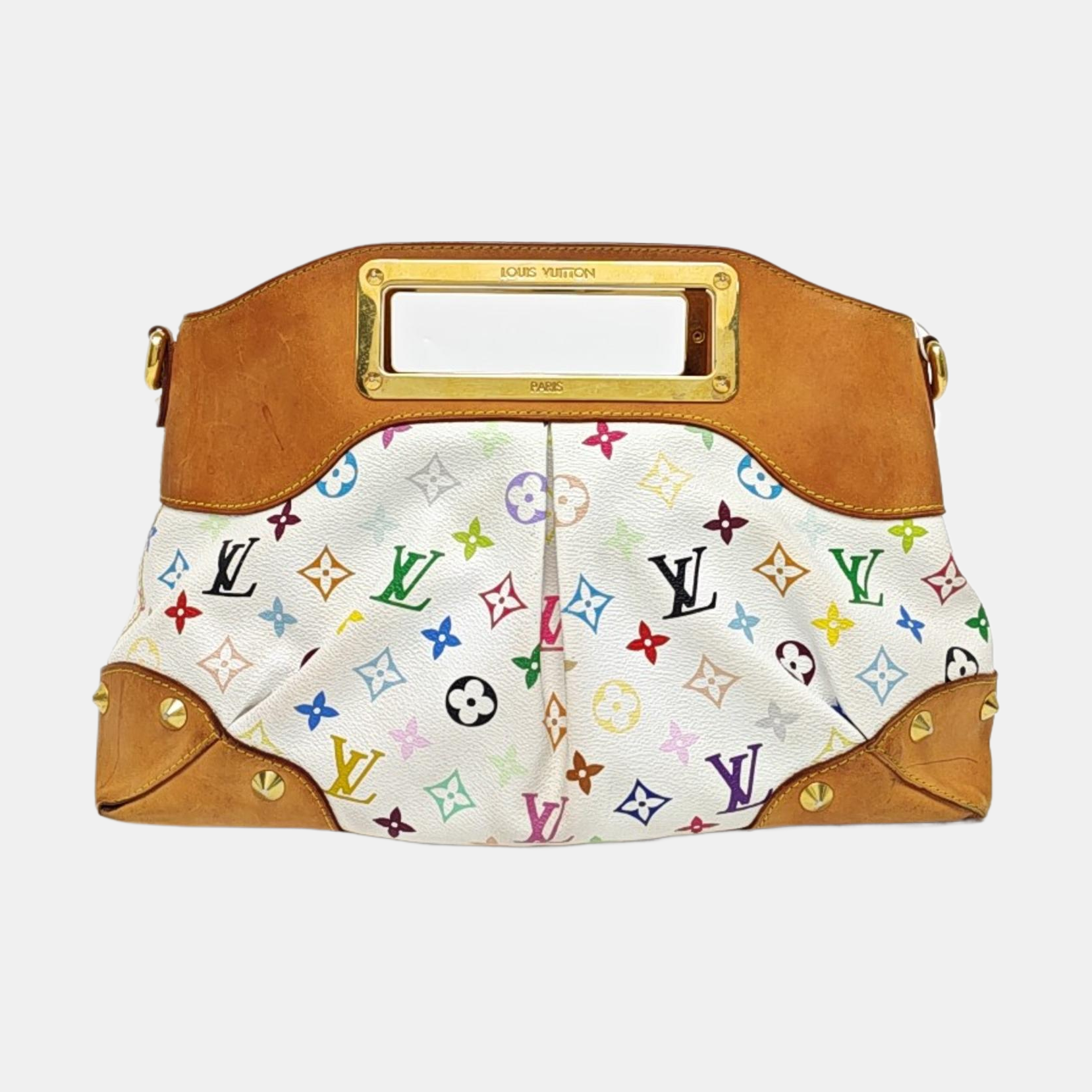 LV × TM JUDY MM Monogram Coated Canvas White