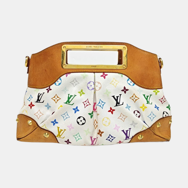 LV × TM JUDY MM Monogram Coated Canvas White
