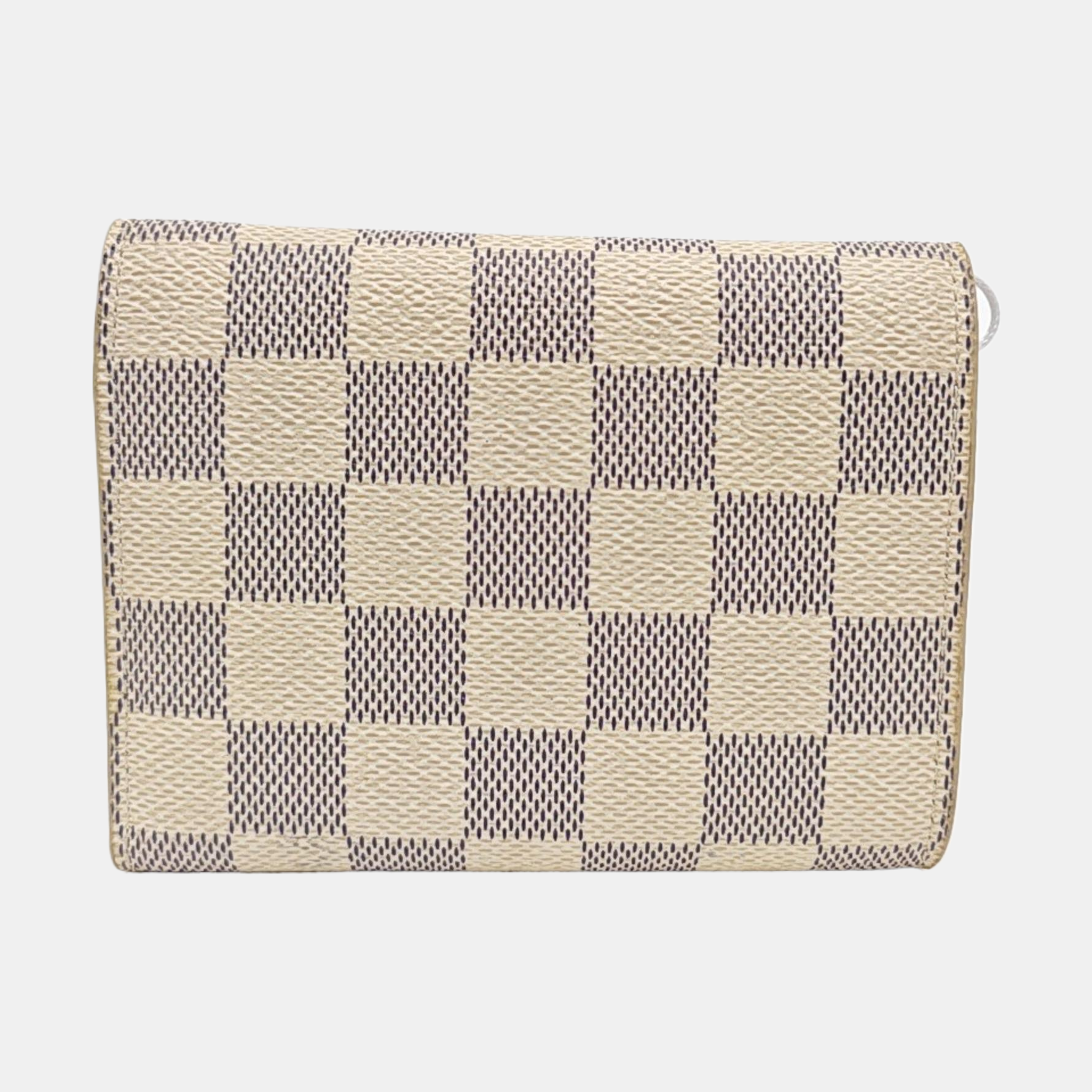 VICTORINE Damier Azur Coated Canvas White Wallet