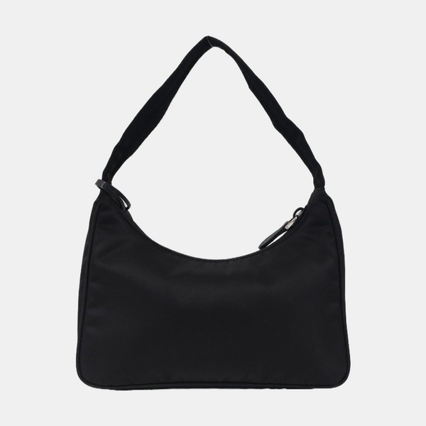 Authenticated pre-owned  Re-Edition2000 Mini Nylon Black - Top Handle Bag at Looply