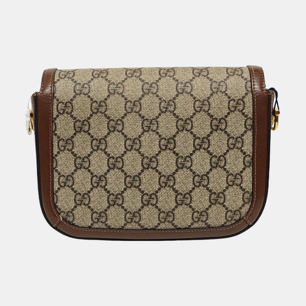 Horsebit 1955 Mini Coated Canvas Beige