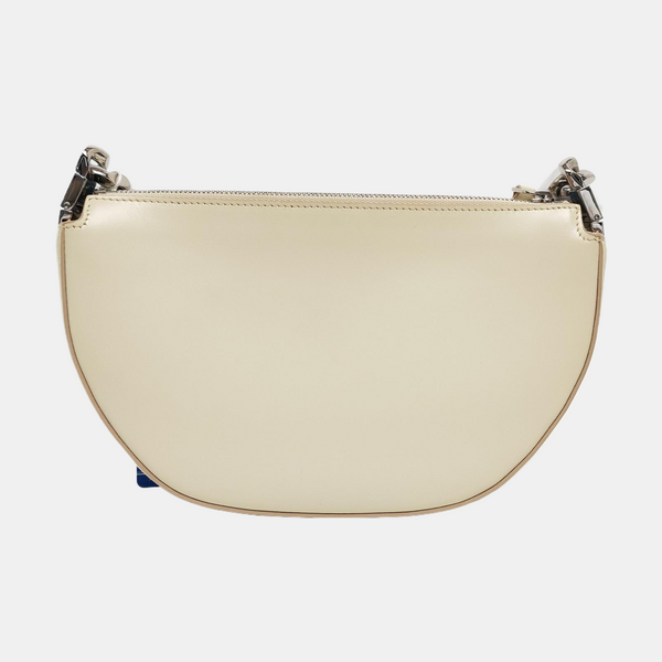 Olympia Mini Calfskin White