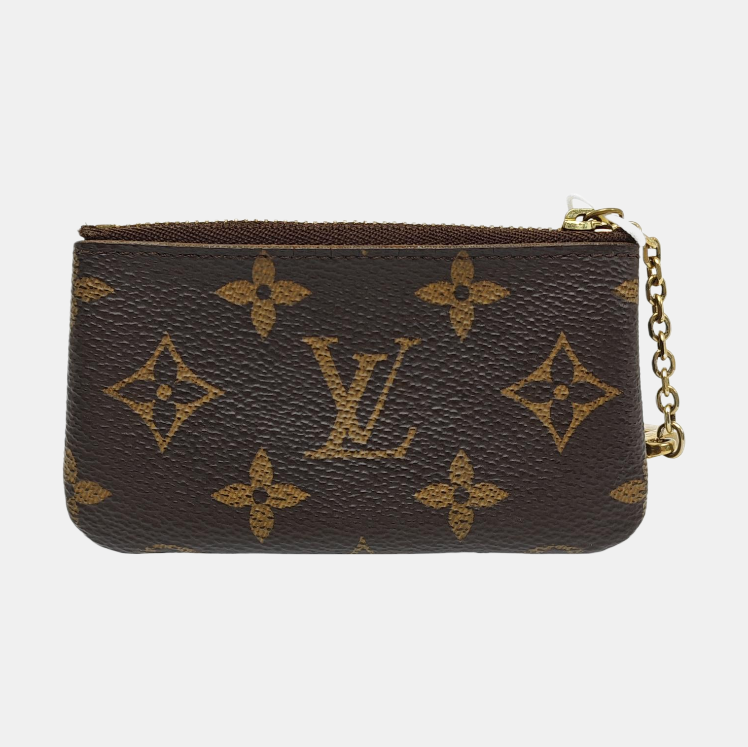 Monogram Coated Canvas Coin Purse Brown