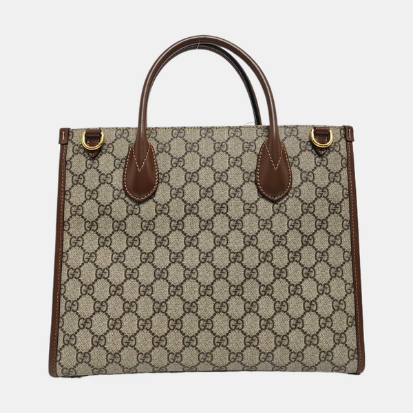Retro Small Monogram Coated Canvas Brown