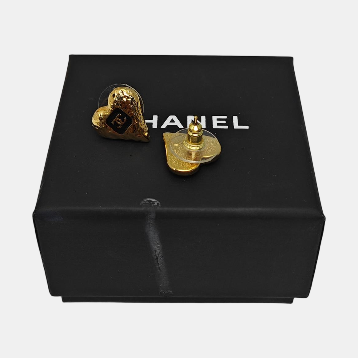 Metal Gold Stud Earrings