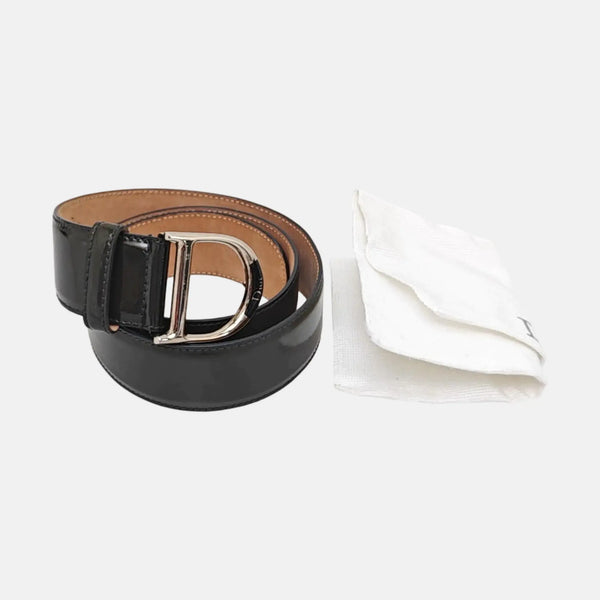 Leather Belt Green