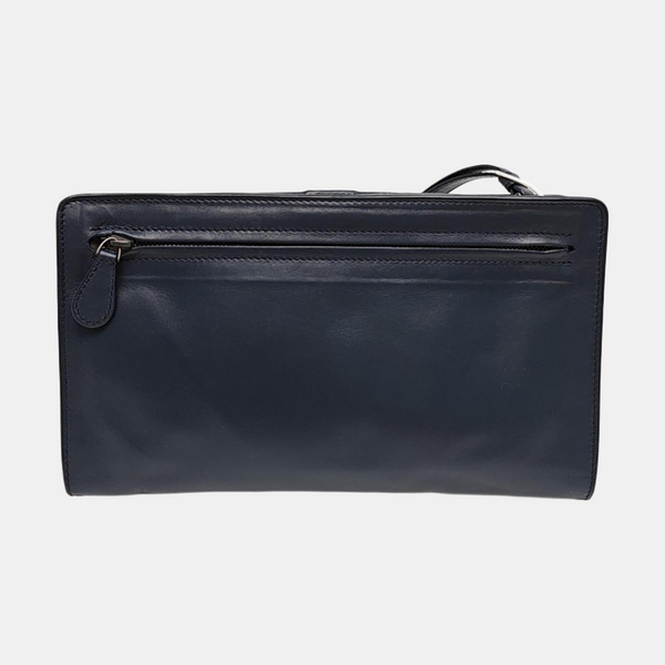 Calfskin Clutch Blue