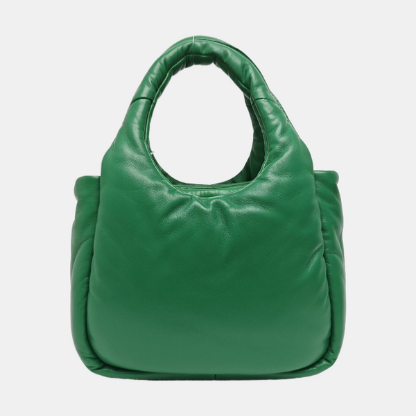 Lambskin Shoulder Bag Green