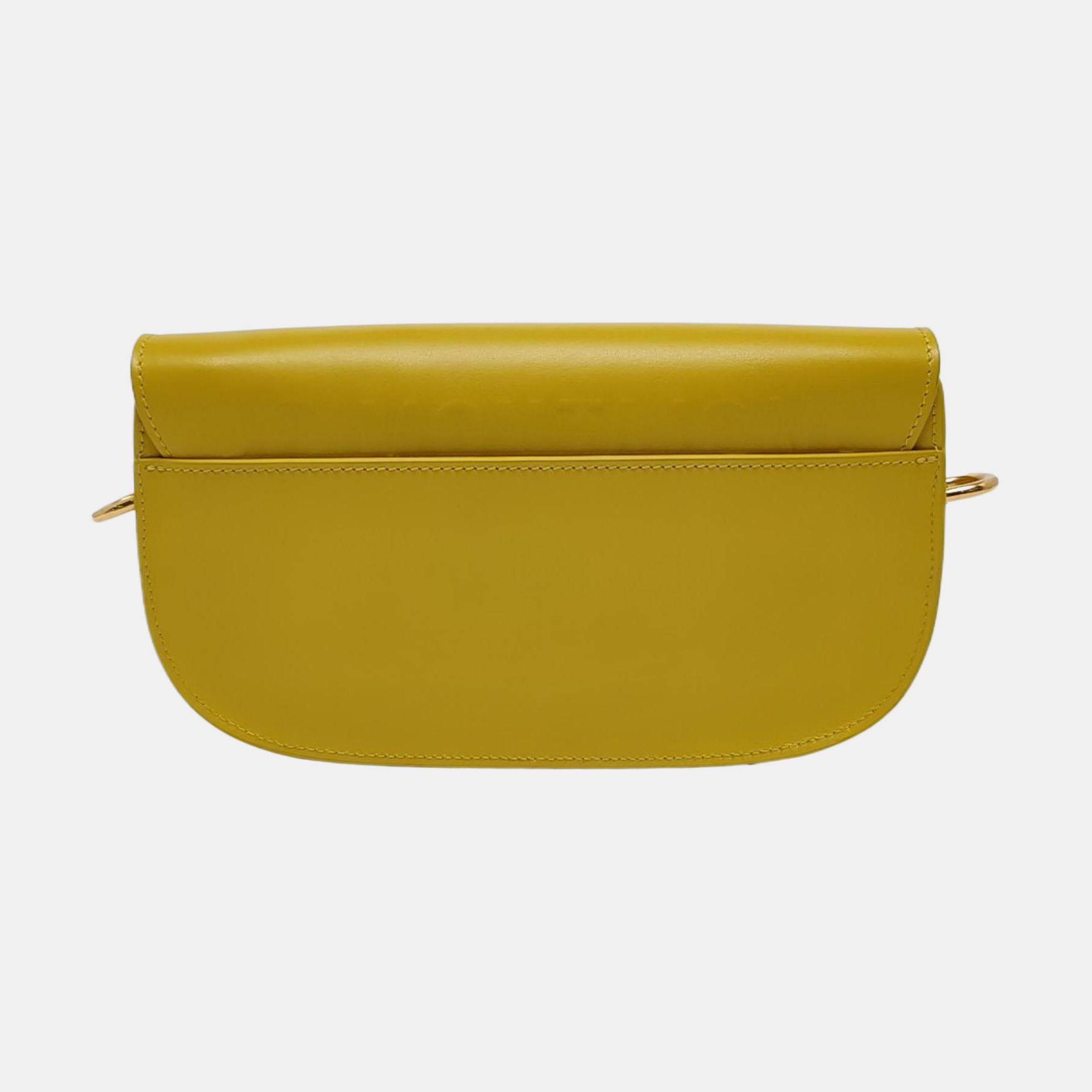 Authenticated pre-owned  Bobby Calfskin Yellow - Crossbody Bag at Looply