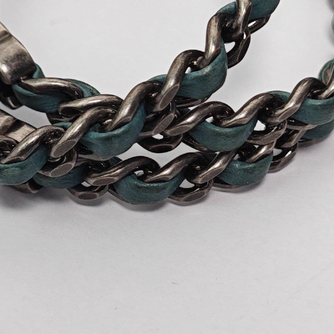 Metal Blue Bangle