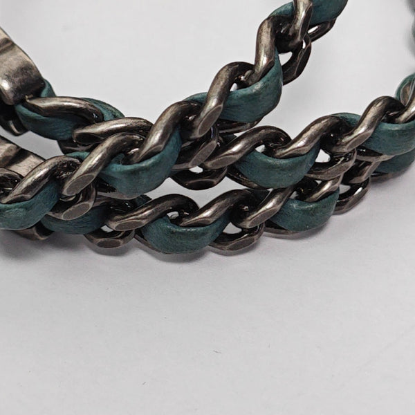 Metal Blue Bangle