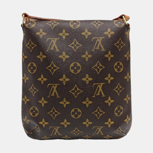 MUSETTE TANGO PM Monogram Coated Canvas Brown