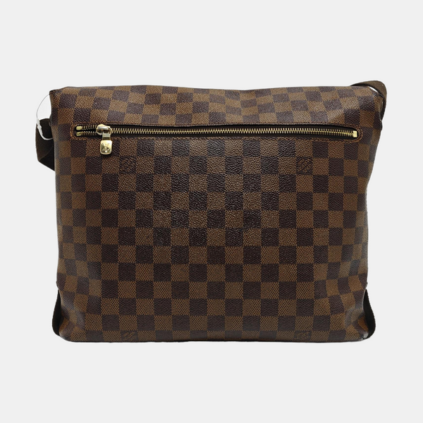BROOKLYN Damier Ebene Coated Canvas Brown