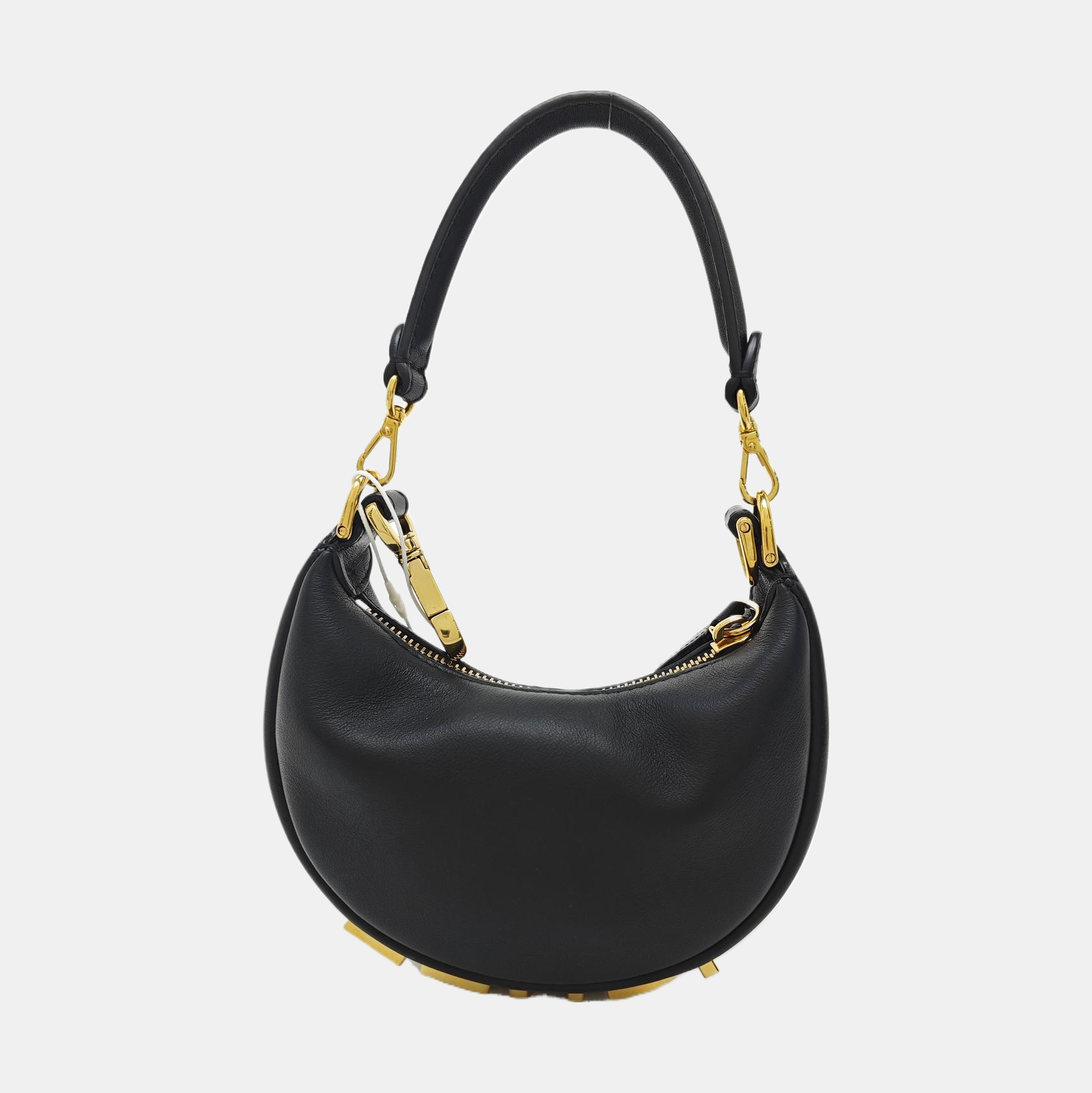Calfskin Shoulder Bag Black