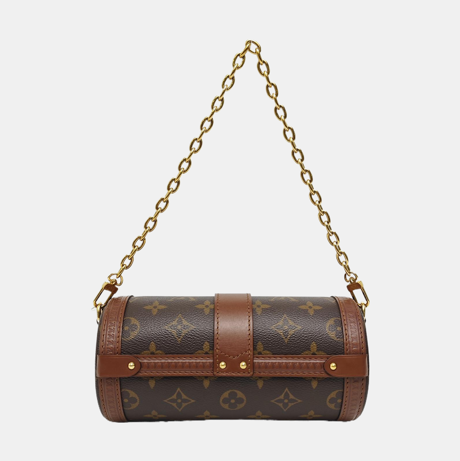 PAPILLON 19 Monogram Coated Canvas Brown