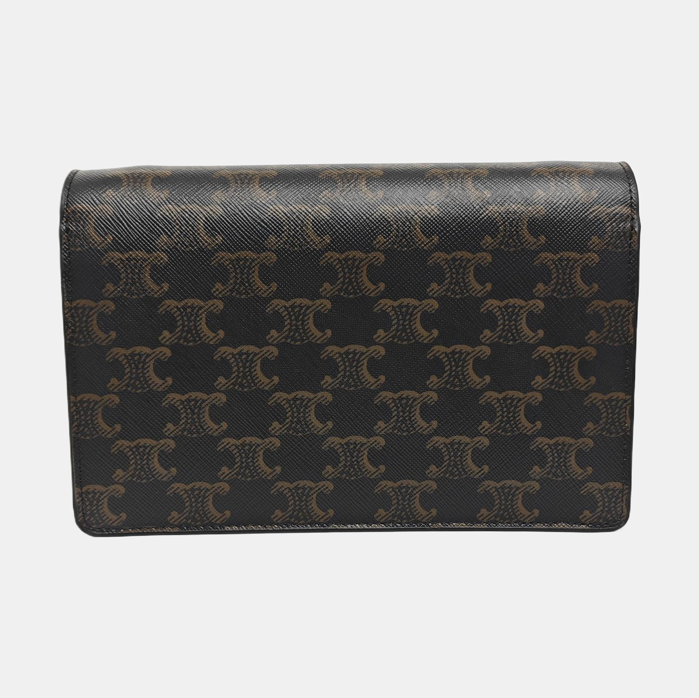 TRIOMPHE CANVAS Small Coated Canvas Brown