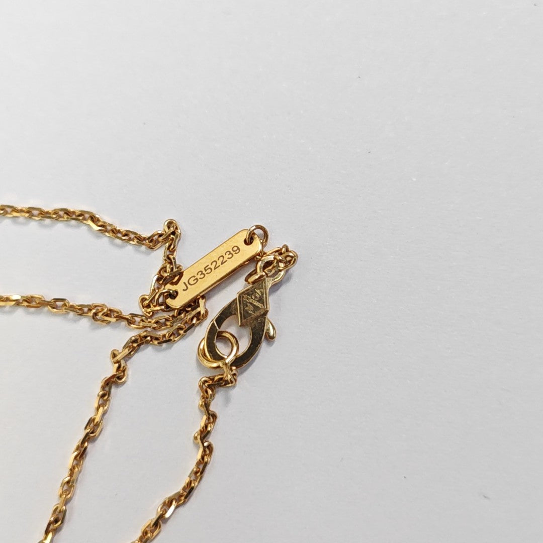 Vintage Alhambra 18k Gold Necklace