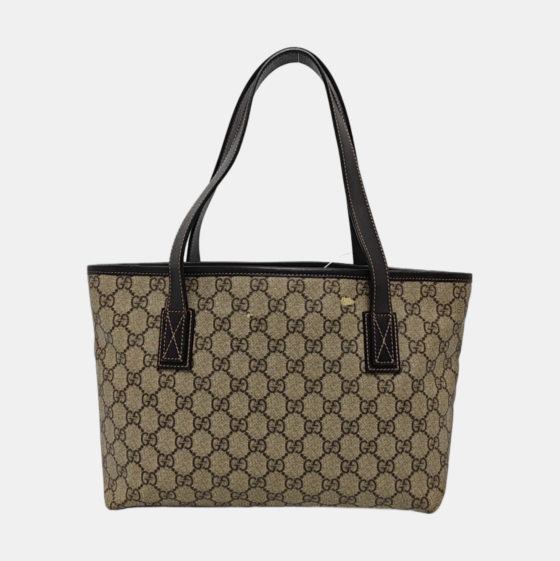 Monogram Coated Canvas Brown