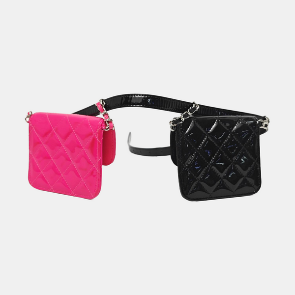 Quilted Patent Leather Multicolor