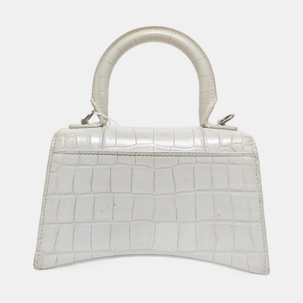 Hourglass XS Calfskin White