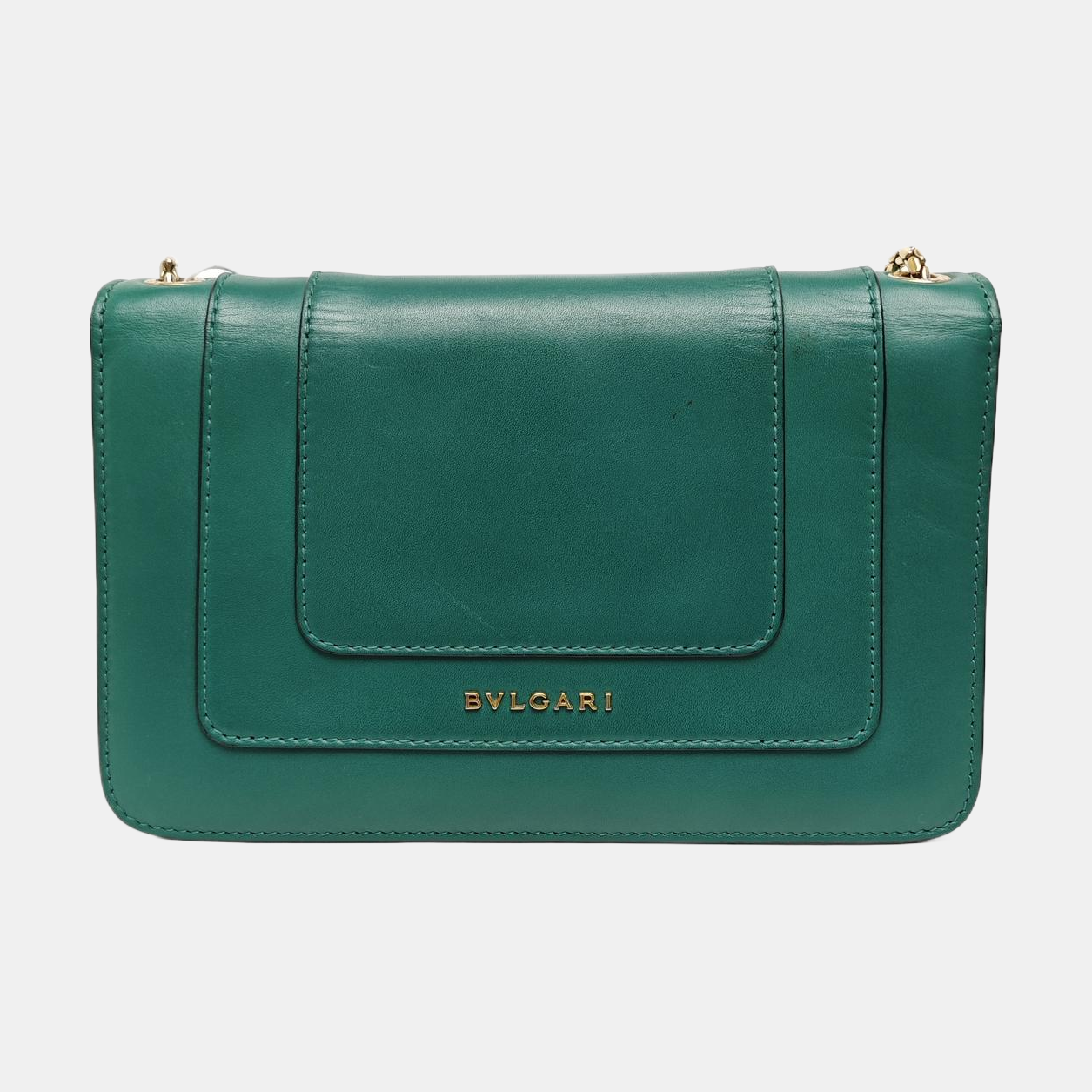 SERPENTI FOREVER Small Calfskin Green