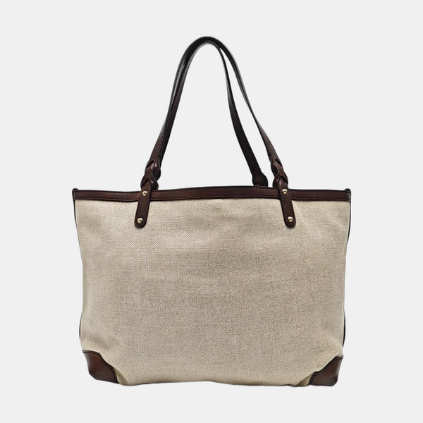 Canvas Tote Bag Beige