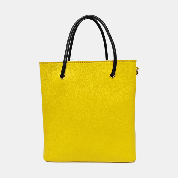 Shopping Bag Super Mini Calfskin Yellow