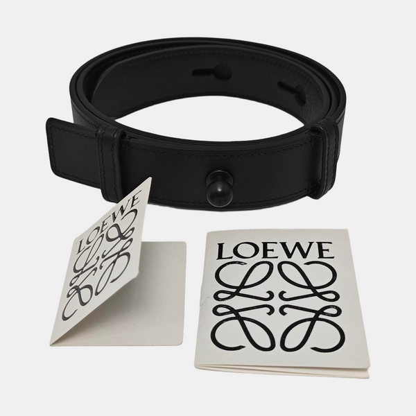 Leather Belt Black