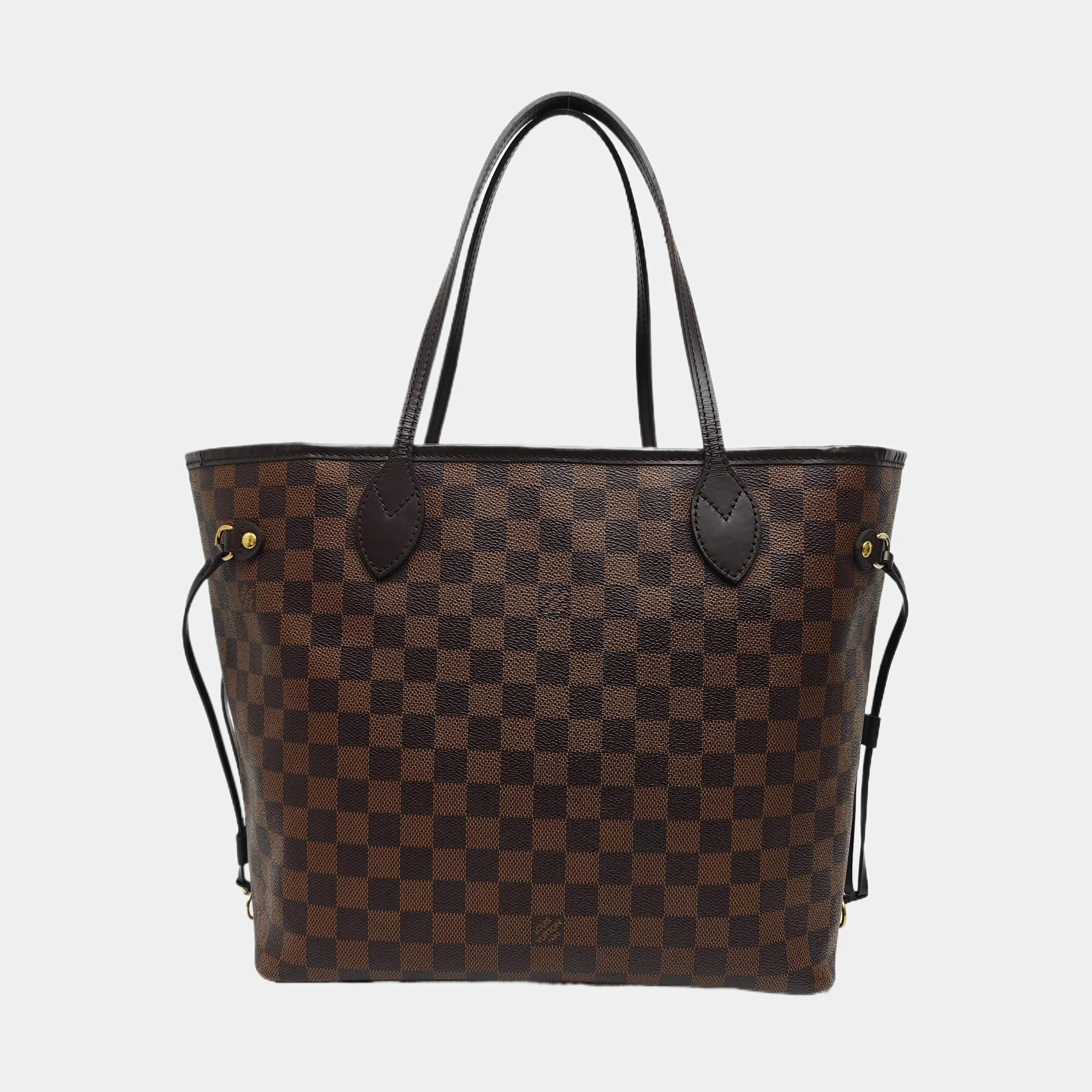 NEVERFULL MM Damier Ebene Coated Canvas Brown