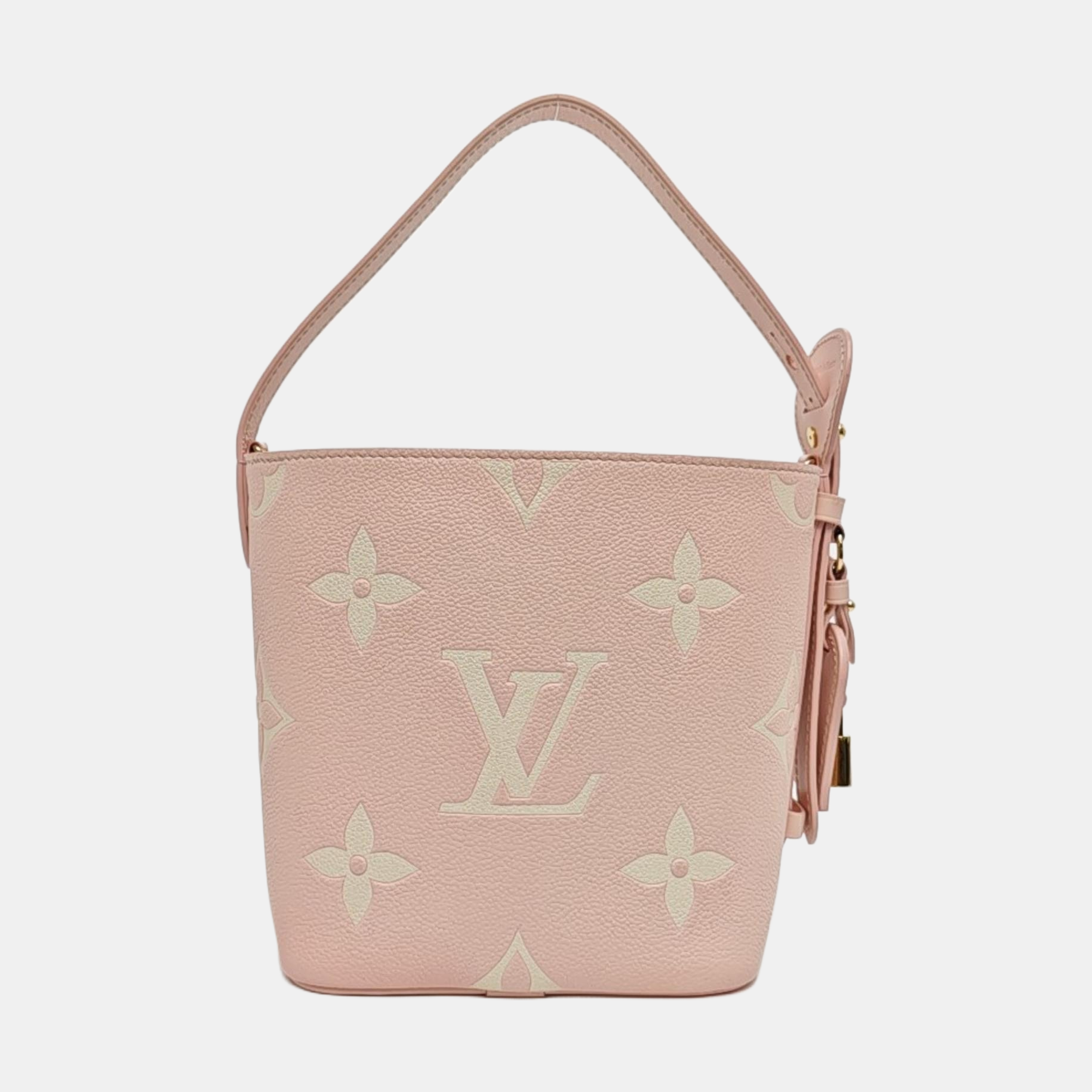 ALL IN BB Monogram Calfskin Pink