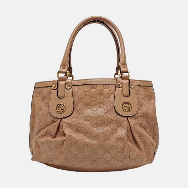 Sukey Monogram Calfskin Pink
