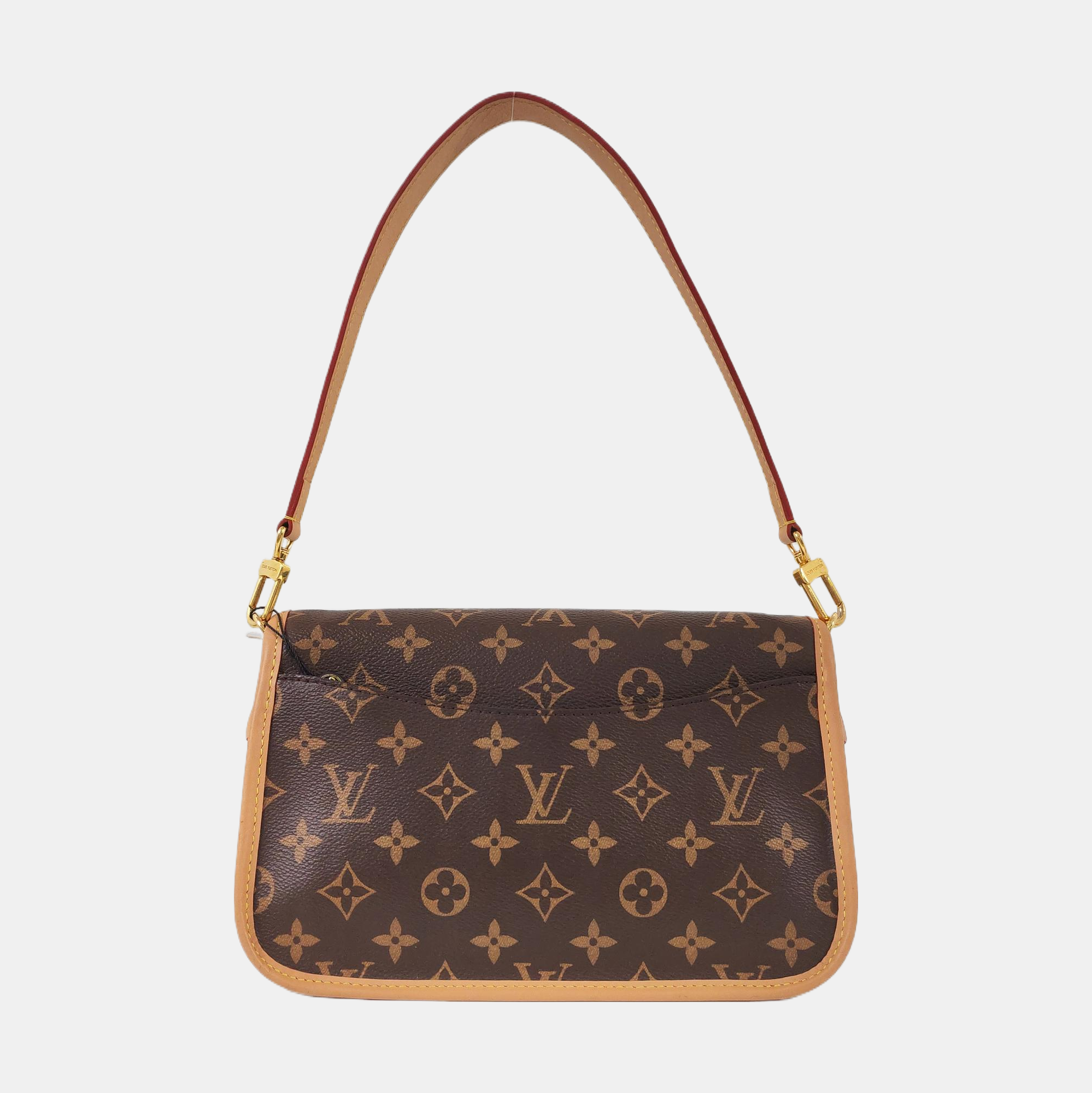 DIANE Monogram Coated Canvas Brown
