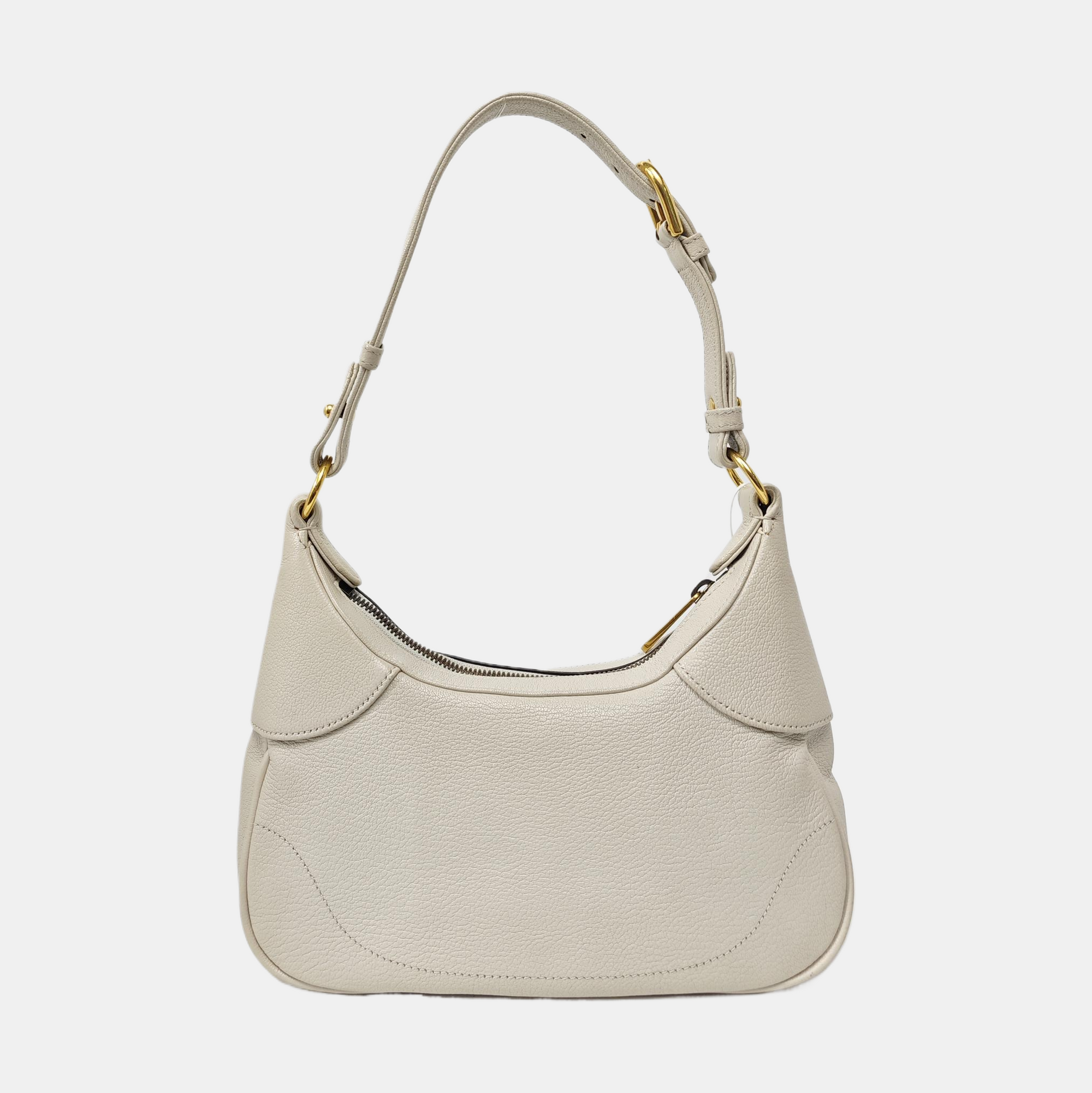 Aphrodite Small Calfskin White