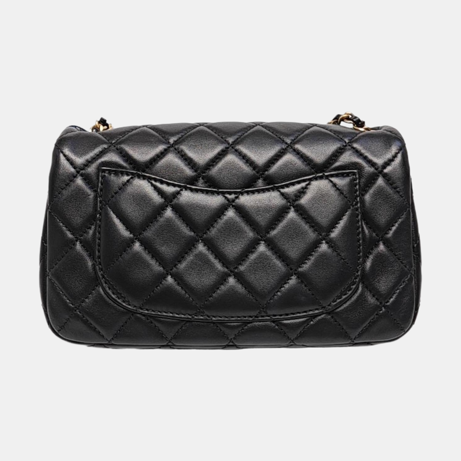 CLASSIC FLAP Mini Quilted Lambskin Black