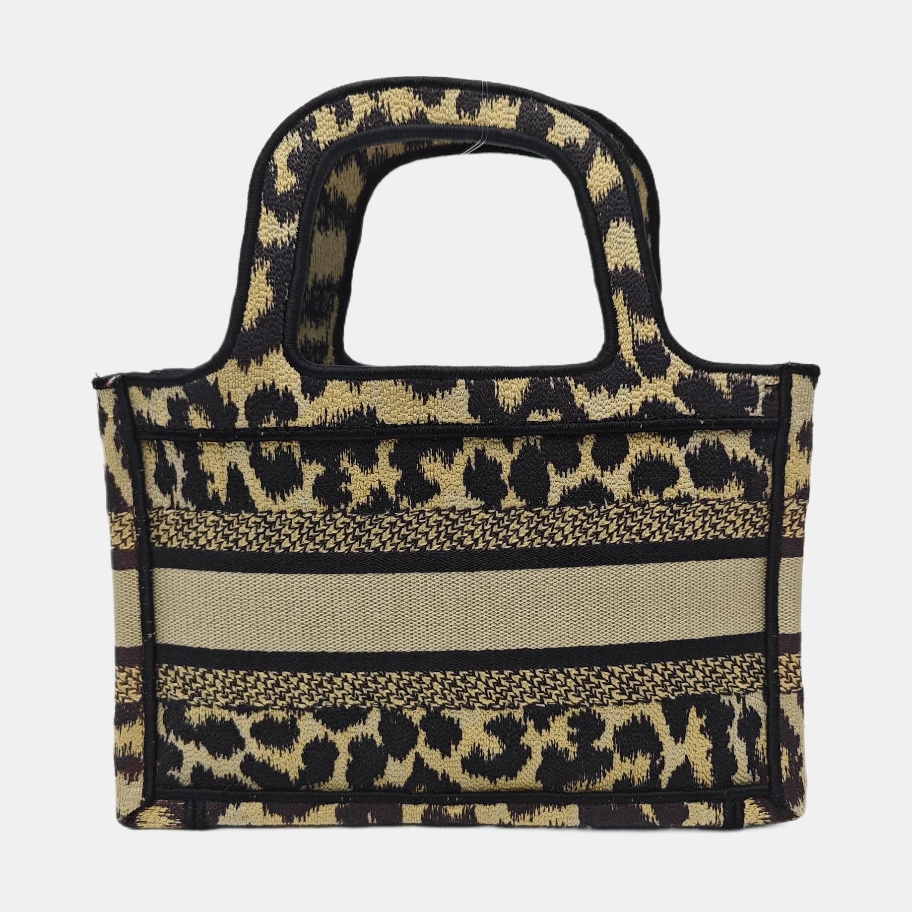 Book Tote Mini Fabric Yellow