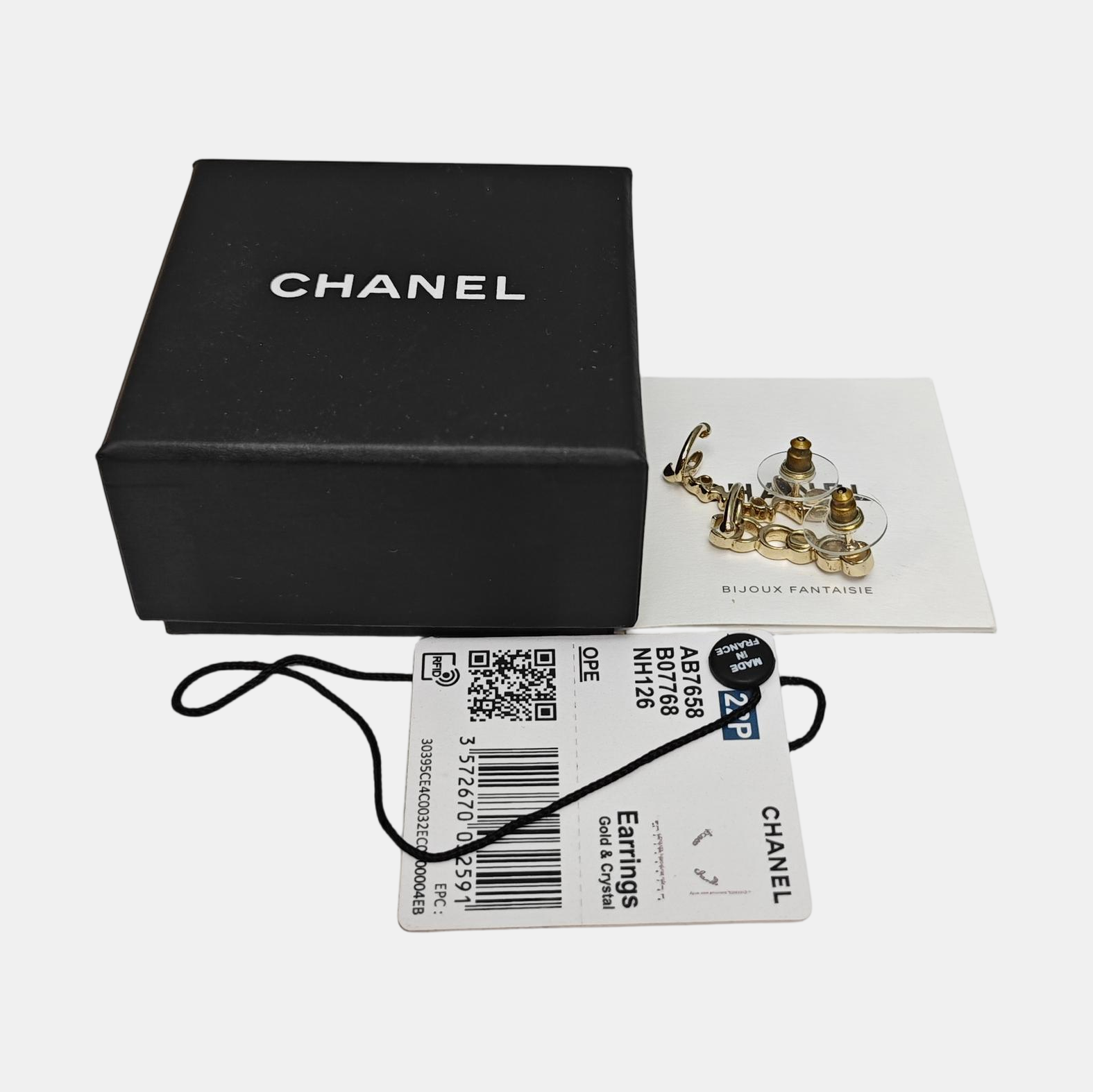 Metal Gold Stud Earrings